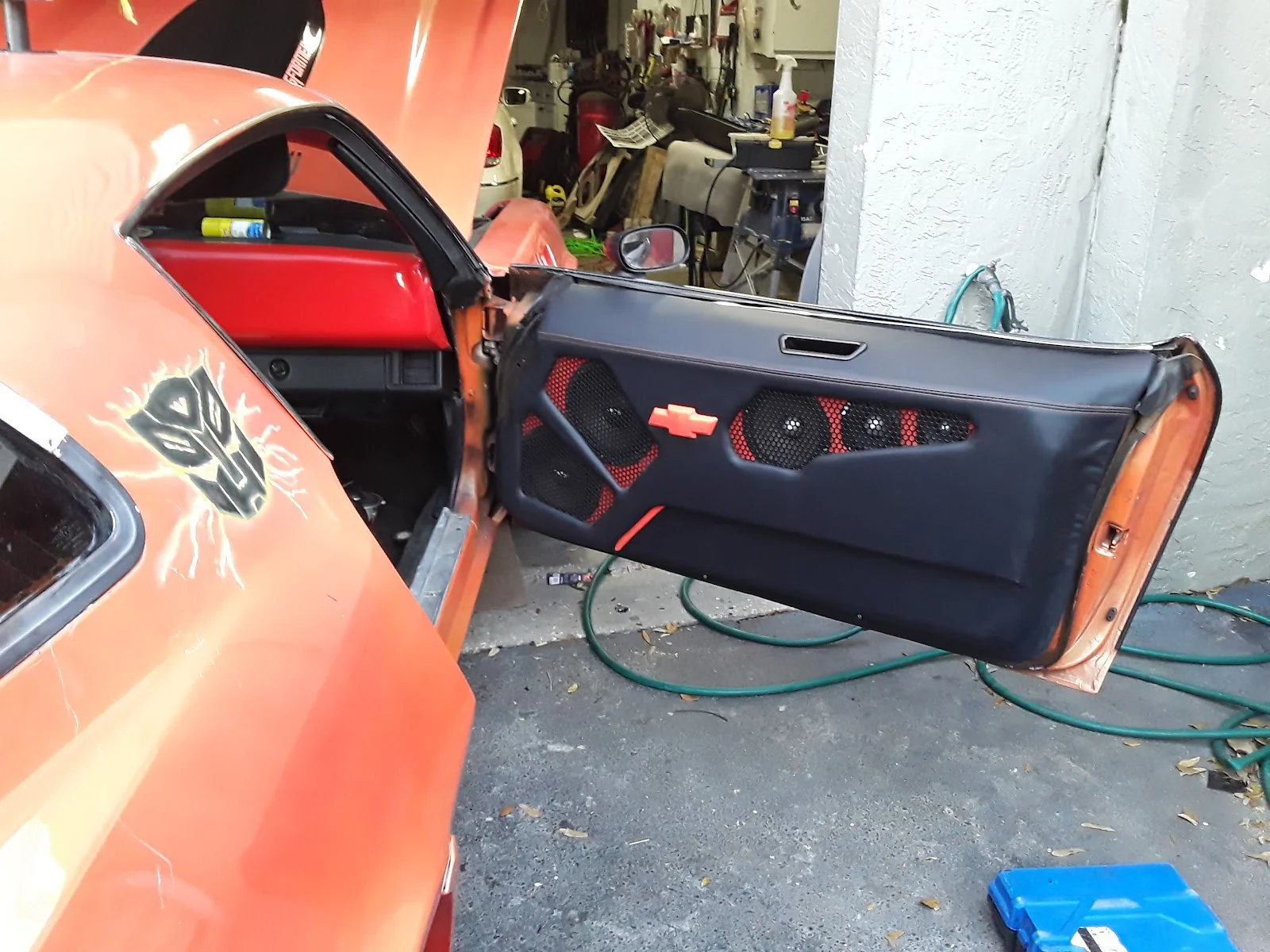 Inside LOUD AND CLEAR CAR AUDIO AND WINDOW TINT — shop interior and install bay