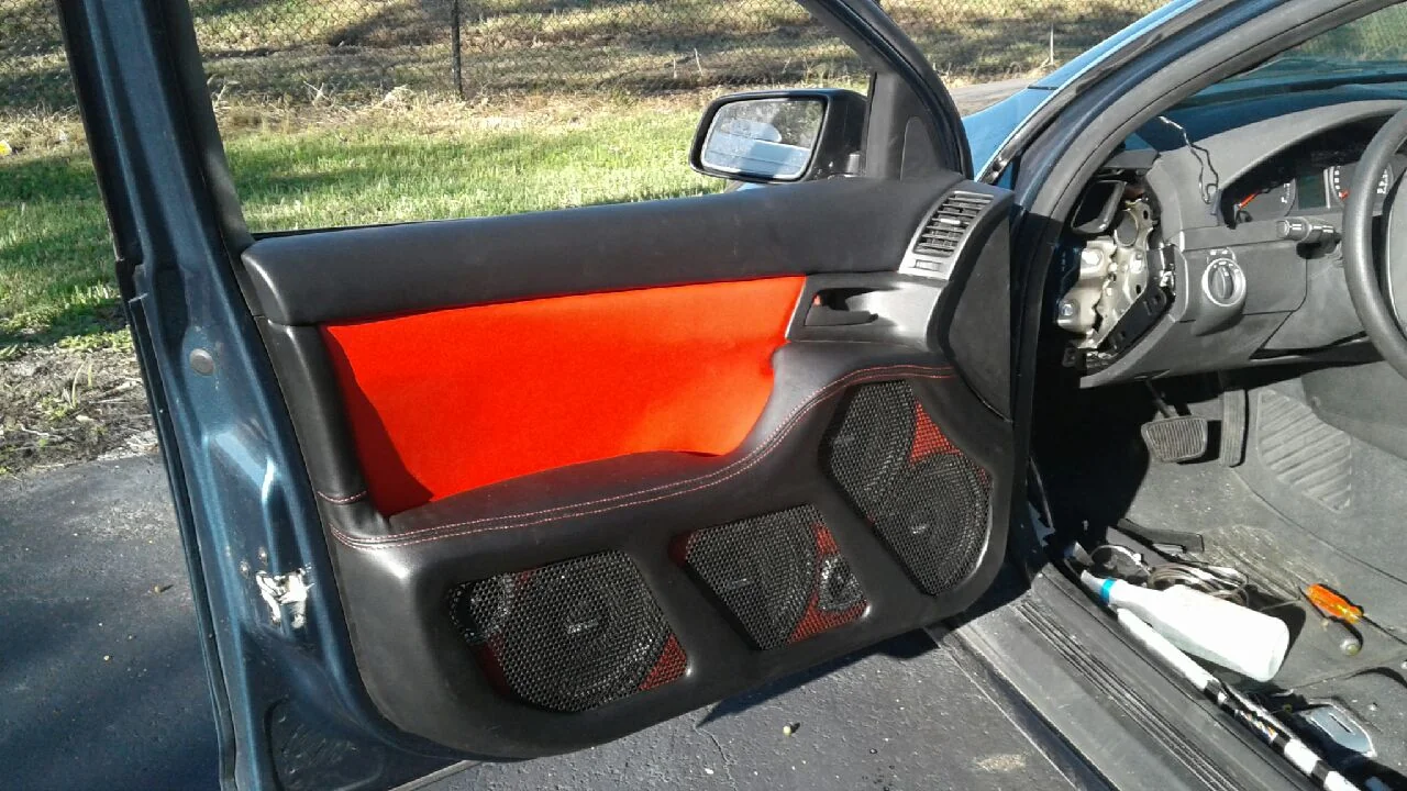 Install work for at LOUD AND CLEAR CAR AUDIO AND WINDOW TINT